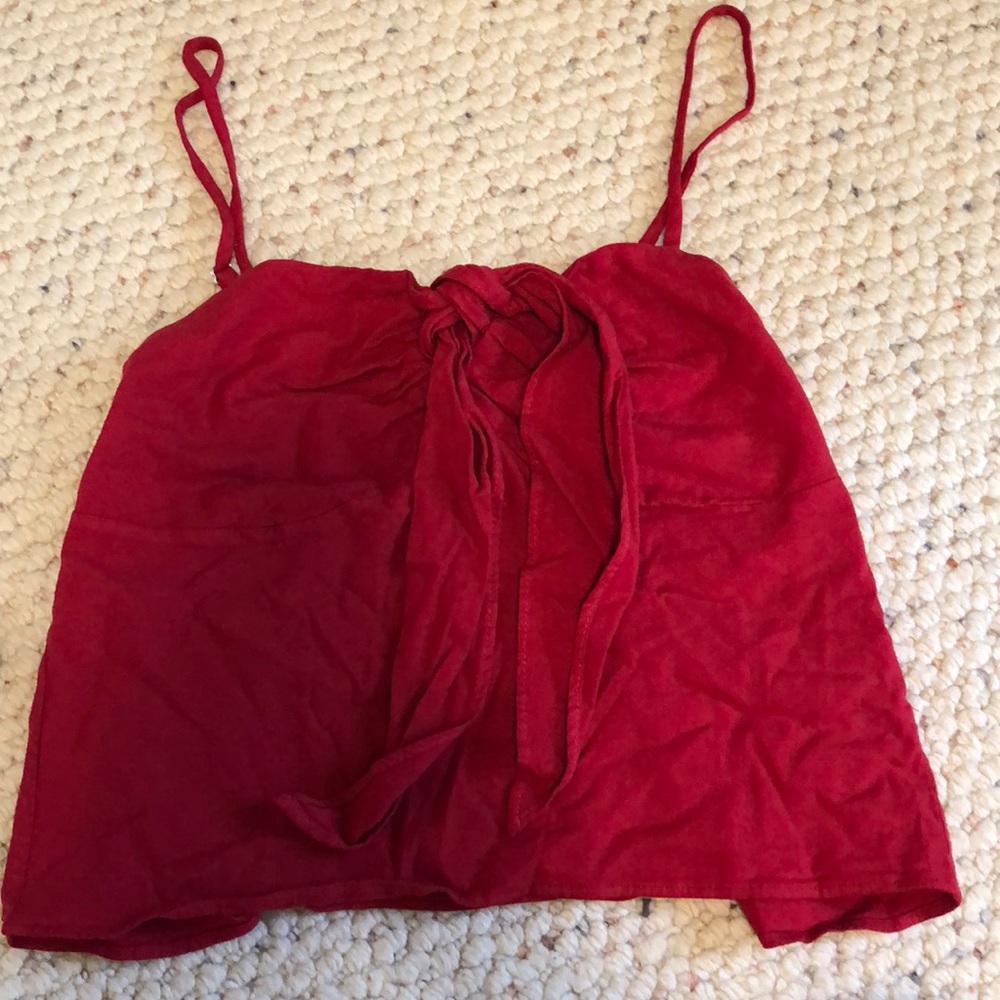 Never worn red cami